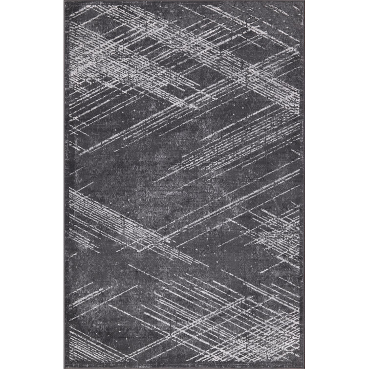 17 Stories LowPile Sidney Rug Wayfair